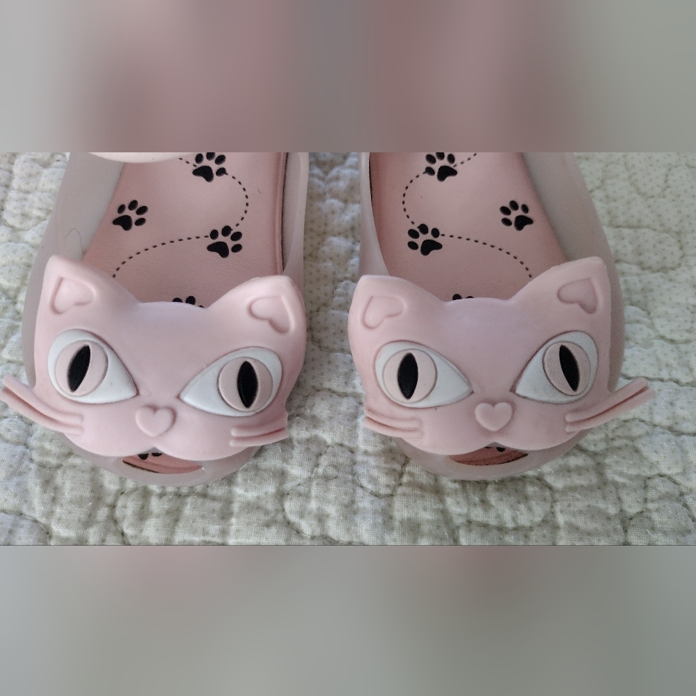 Mini Melissa Pink Kids Shoes - Picture 10 of 14